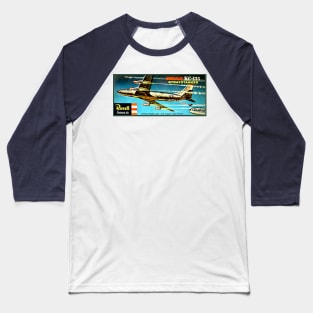 KC-135 Stratotanker Model Kit Box Art Baseball T-Shirt